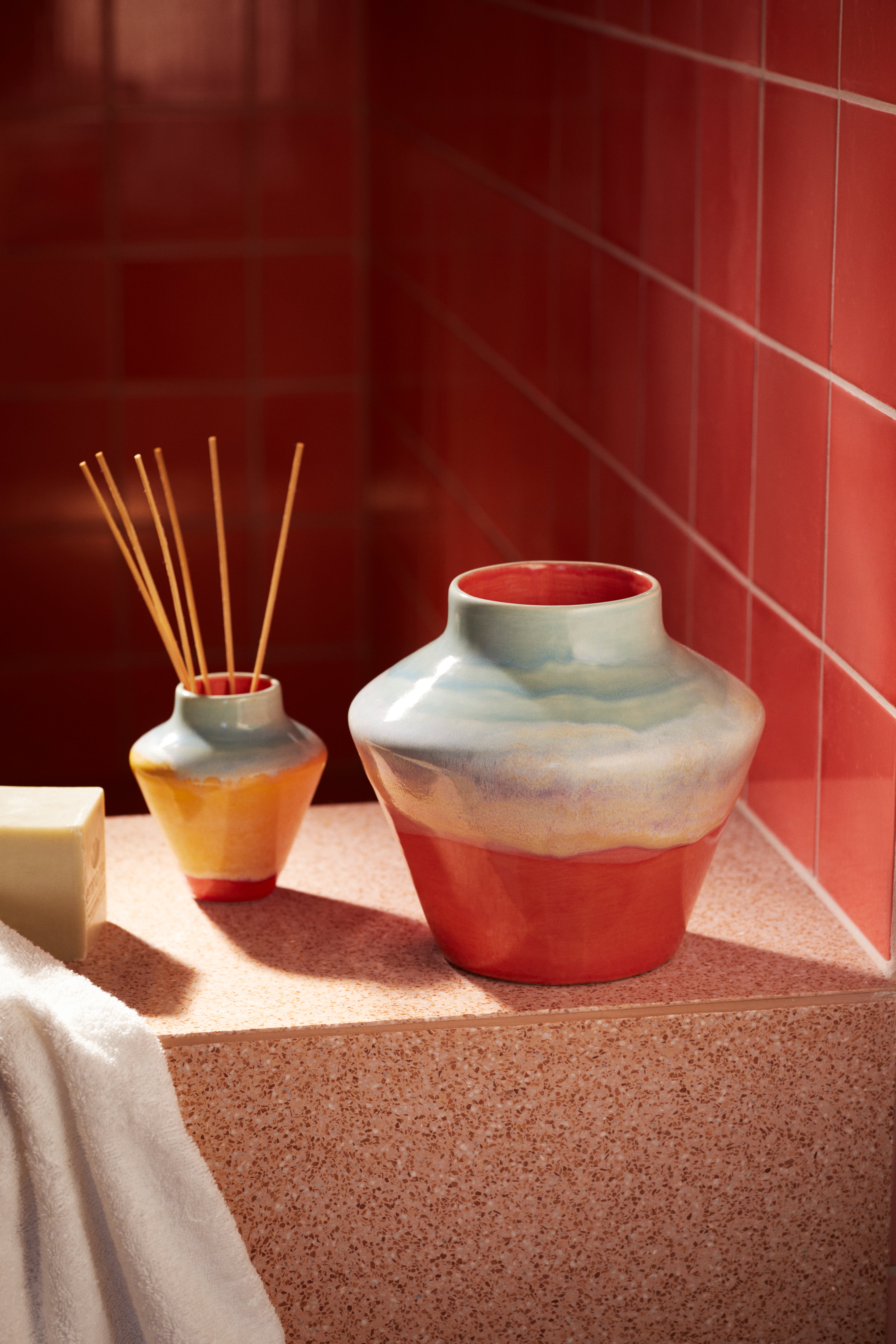 Poppery vase - H12 cm.